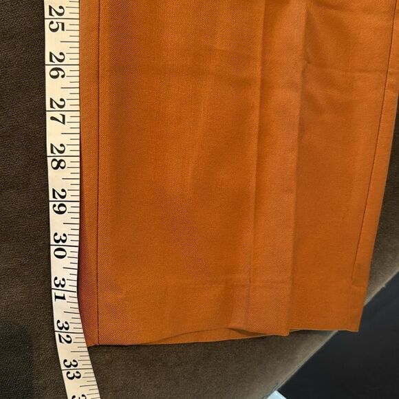 Men’s Mogu Brown 2 Piece One Button Single Breasted Suit Jacket 44 Pants 40 NWT - Picture 11 of 12